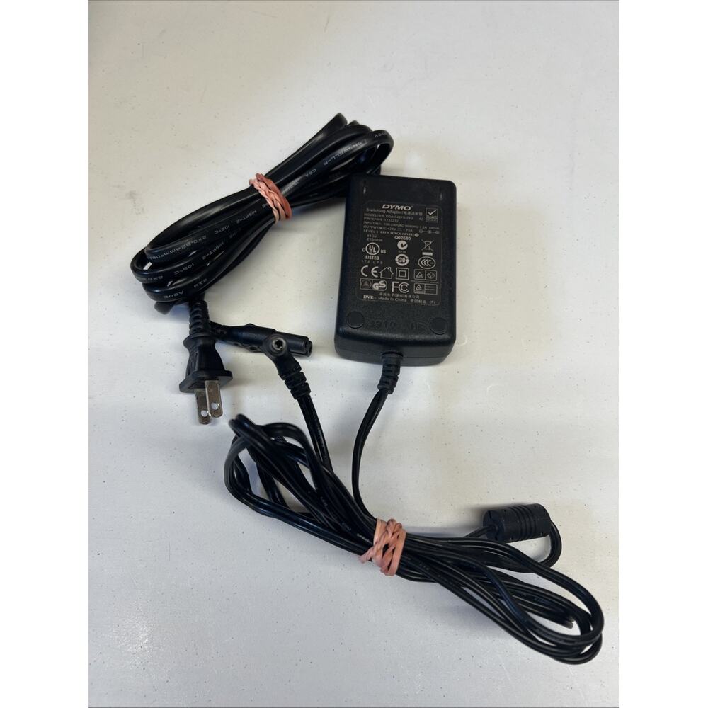 DYMO 42W AC Adapter Switching Power Supply 24.0V 1.75A DSA-0421S-24 / 1733232